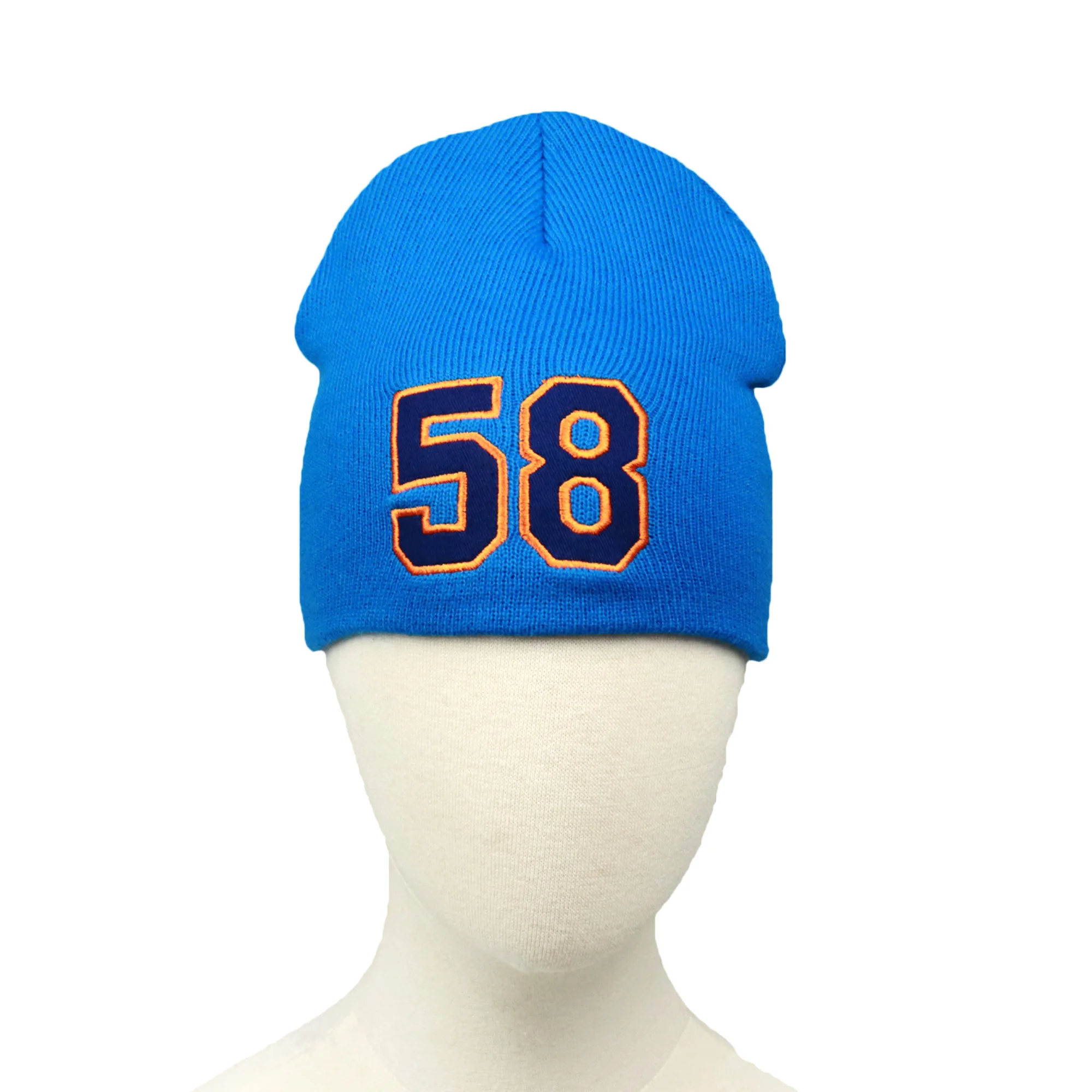 Source manufacturers supply winter warm knitted Brimless embroidered infinity fashion sports hats