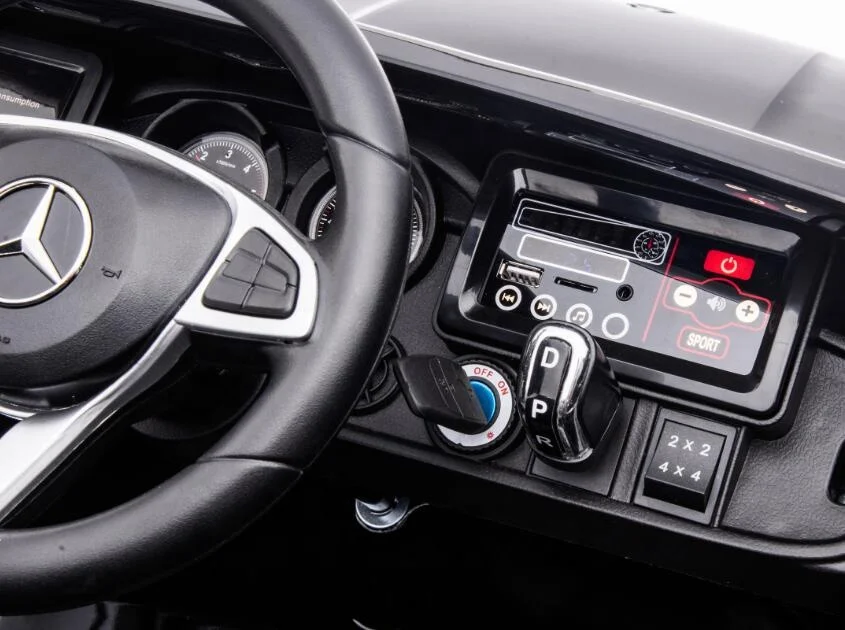 2021 Новое поступление Mercedes-Benz Monster Truck лицензированных поездка на автомобиле 24V 2 местный кофта с рисунком машины