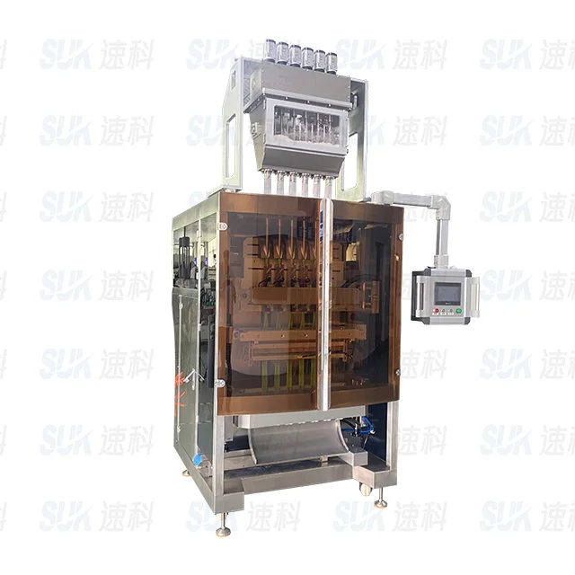 Multi Lanes4/6/8/10 Lanes Dietary Supplement Marine Collagen Powder Sport Protein Powder Whey Protein Powder Packing Machine