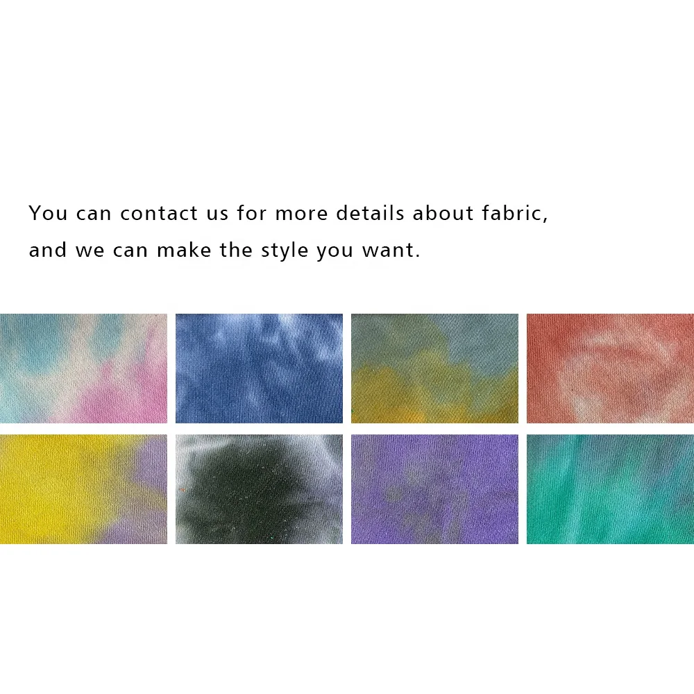 Designer Multi Color Fashion Hoody High Quality French Terry Sweatshirts Tie Dye Crop Top Hoodie For Women Womens Hoodies