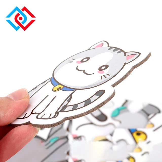 
Jigsaw Puzzle Custom Printed Thick Chipboard Kids Toy Educational 3d puzzle game 