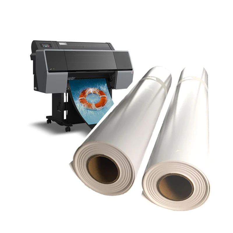 Рулонная атласная цифровая фотобумага Lucky Объединенная офисная Водонепроницаемая RC