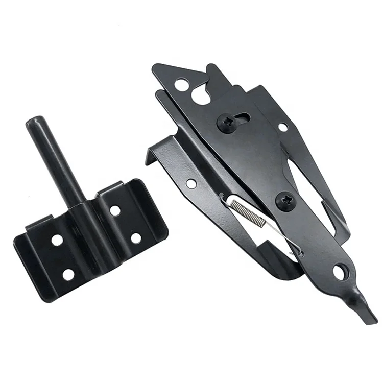 Vinyl Stainless Steel Hatchet Fence Gate Latch