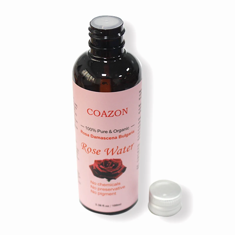 Private label Soothing Hydrating Refershing Petal Witch Hazel Toner moisturizer skin mist rose water with aloe vera