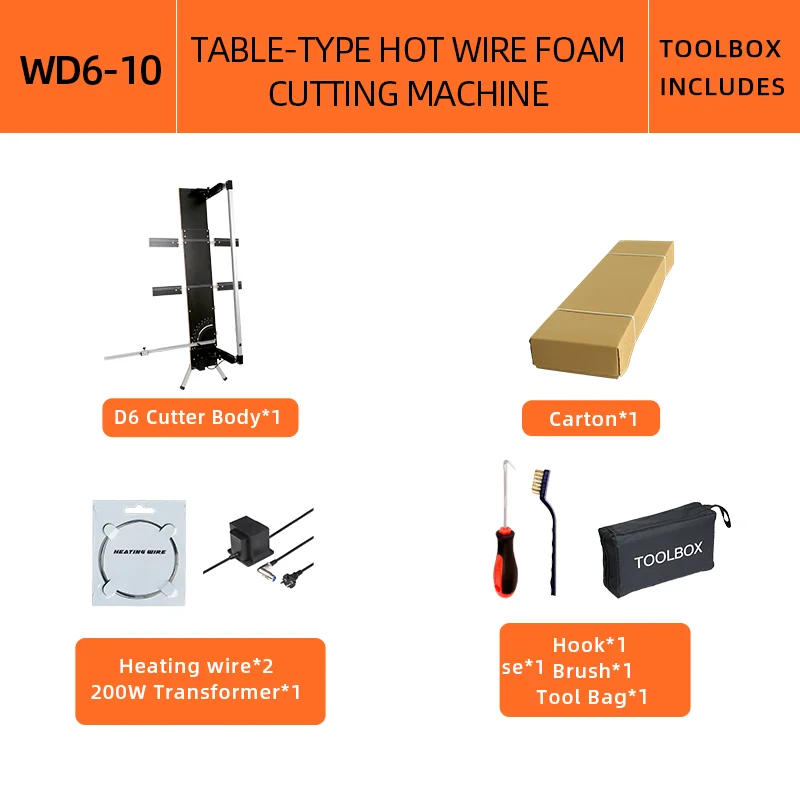 Электрический Резак для пены Rongter, режущие инструменты из полистирола, 270 мм, три стола, профессиональный резак для горячей проволоки, пенопласта с блоком питания европейского стандарта