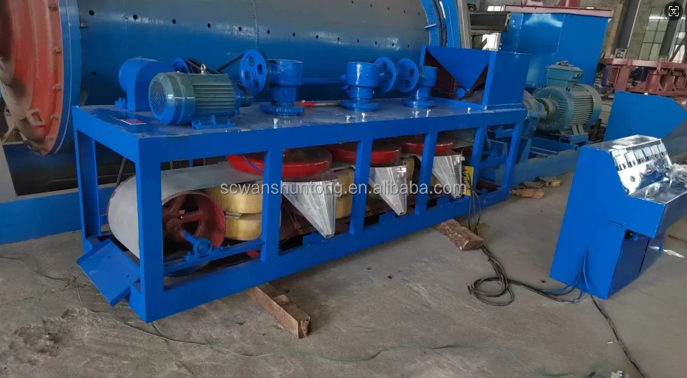 Three Disc Magnetic Separator Tin Ore Magnetic Separator for Sale