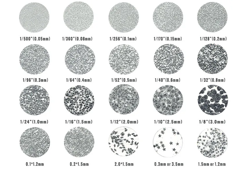 Factory Direct Sale Nail Art Crystal Diamond Powder Glitter Nail Acrylic Powder