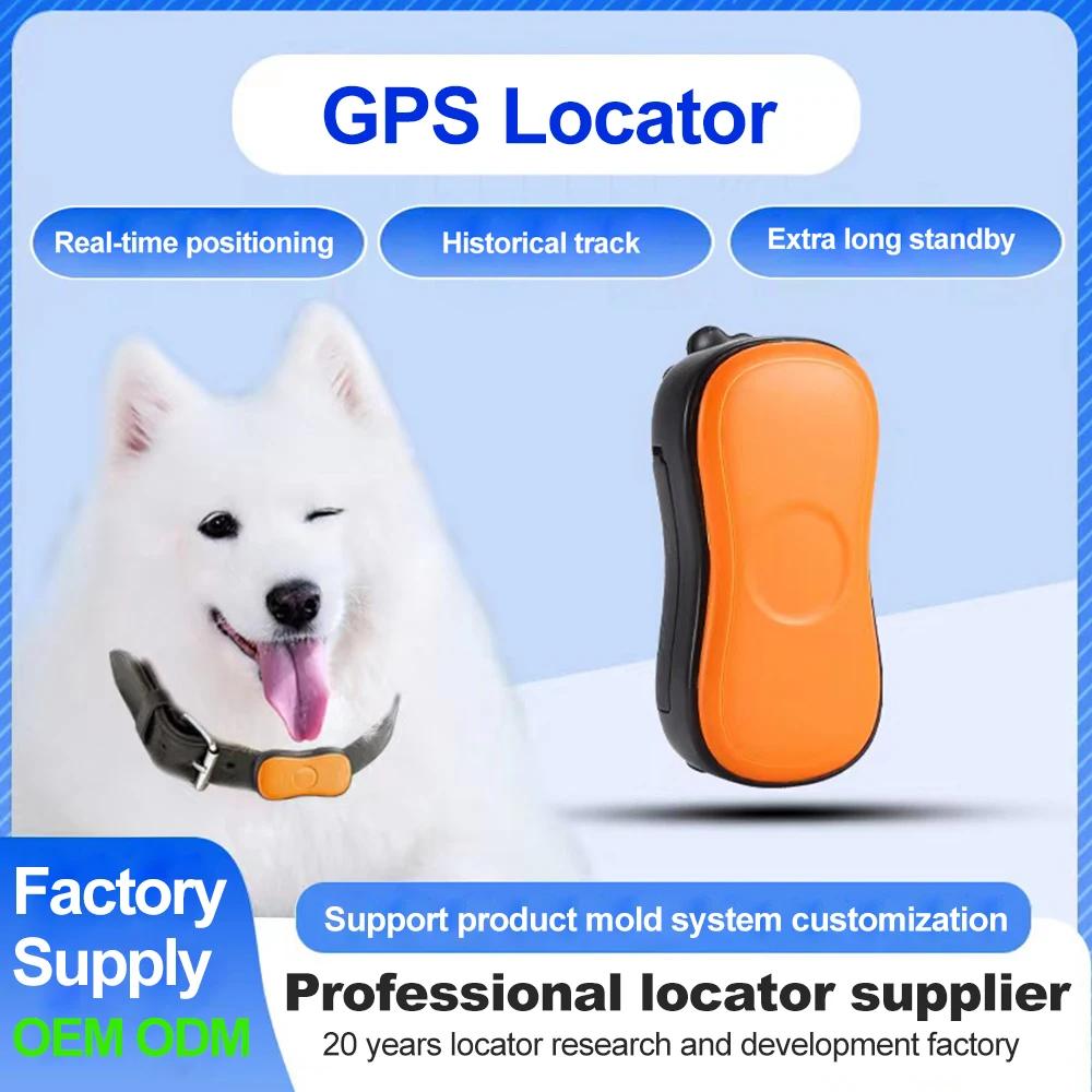 Anti Lost Wireless Gps Mini Light Weight Locator Tracking Silicone Airtag Cat Dog Air Tag app dog gps tracker
