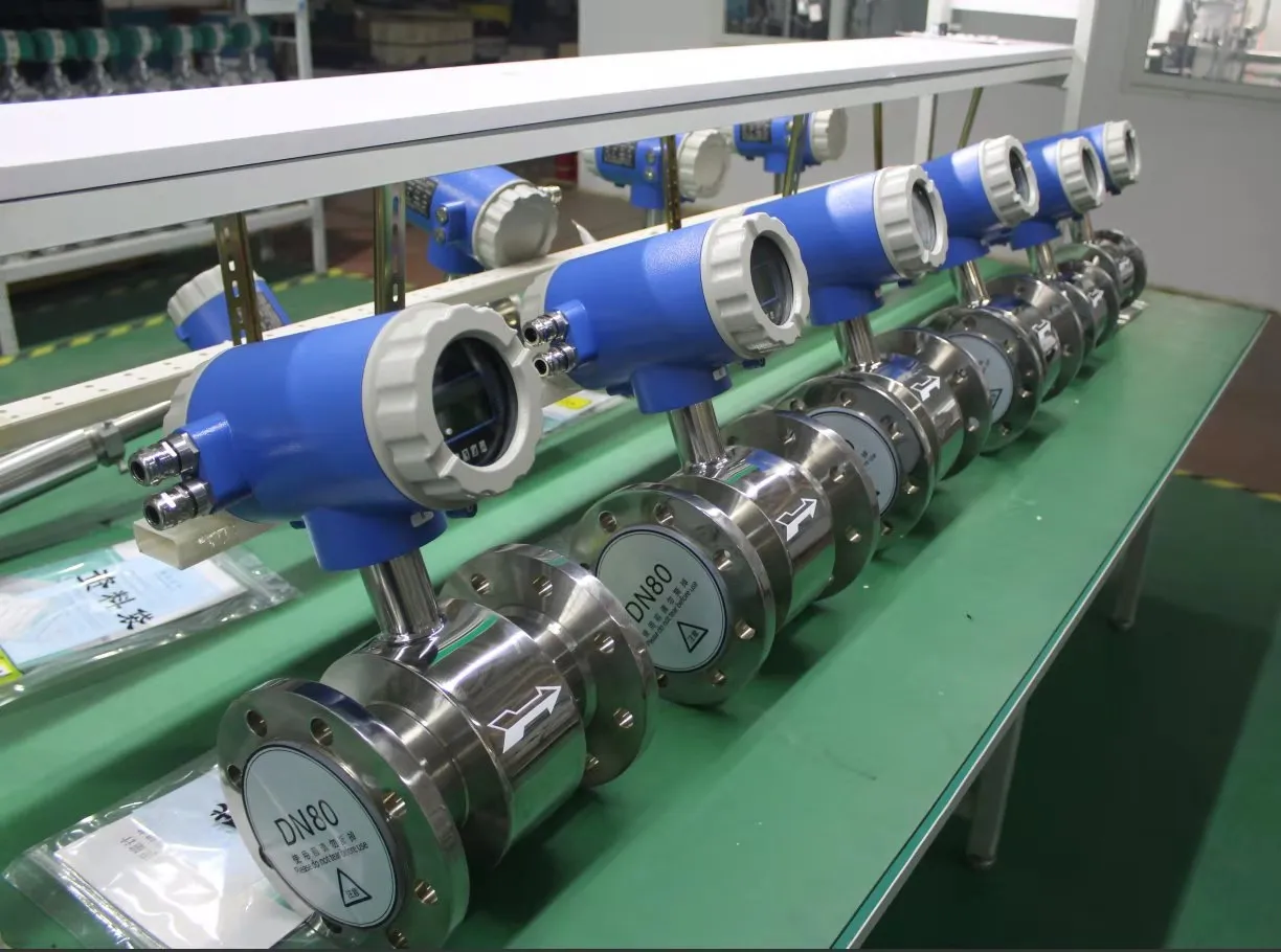 Liquid turbine flowmeter