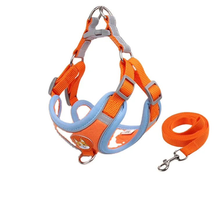 Wholesale Plain Color Eco-friendly Cotton Webbing Hemp Dog Collar with Matching Leash and Harness