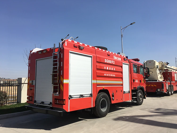 Пожарная машина XCMG SG80F2 8 тонн пожарная цена на продажу