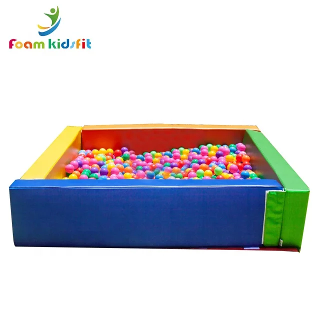 ZONWINXIN High Quality Sensory training equipment Eco-Friendly  square soft play ball pit