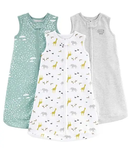 
100% Cotton Baby Sleeping Bag Sack Interlock 1TOG-3 TOG Customize 