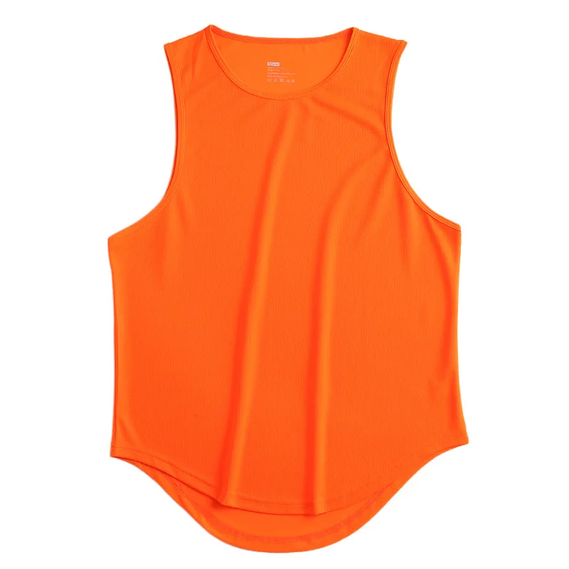 Custom  Bulk Blank Cotton Plus Size Sleeveless Unisex Round Neck Plain High Quality Oversized Fitted  Tshirts