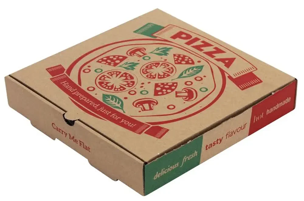 Powerful manufacturer custom pizza carton takeaway box plain personalized pizza box