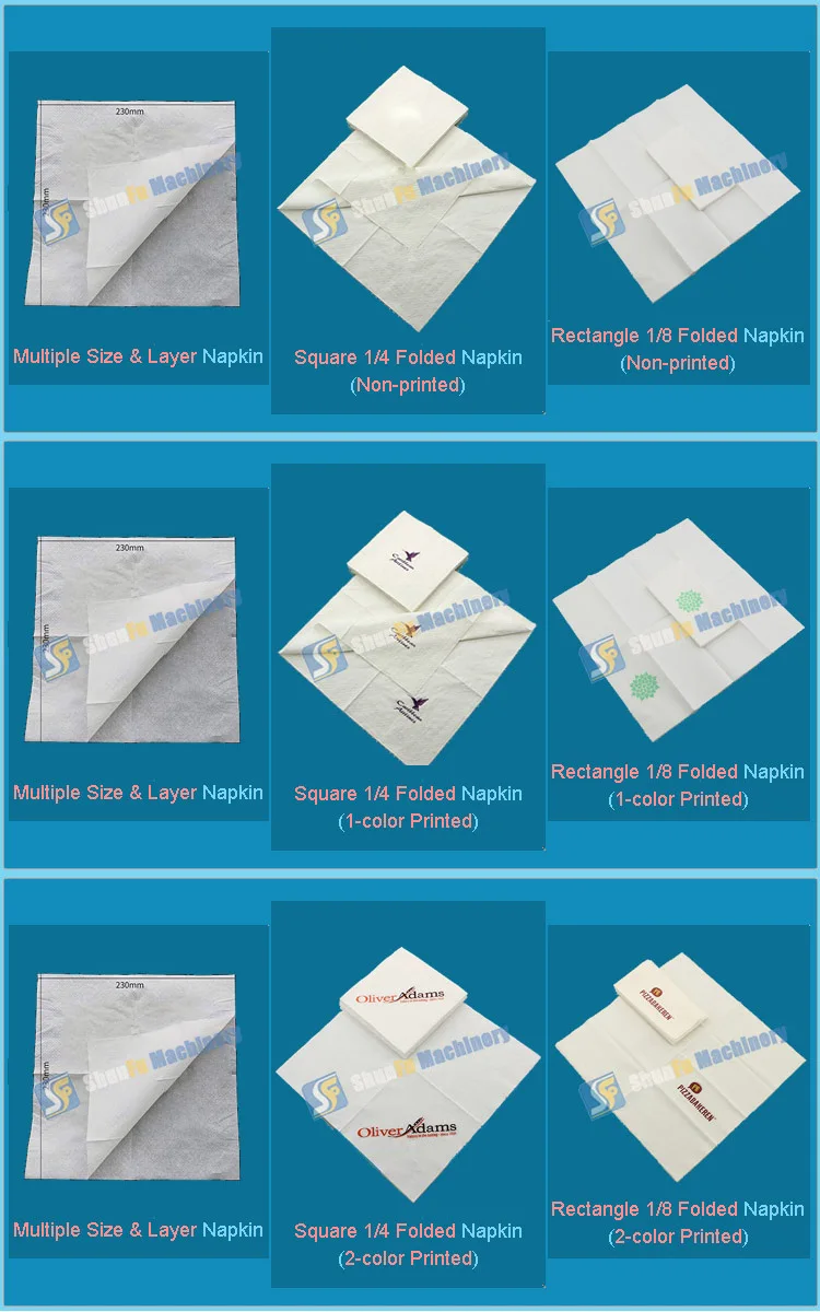 small fully automatic tissue napkin paper towel production making machines napkins for home business