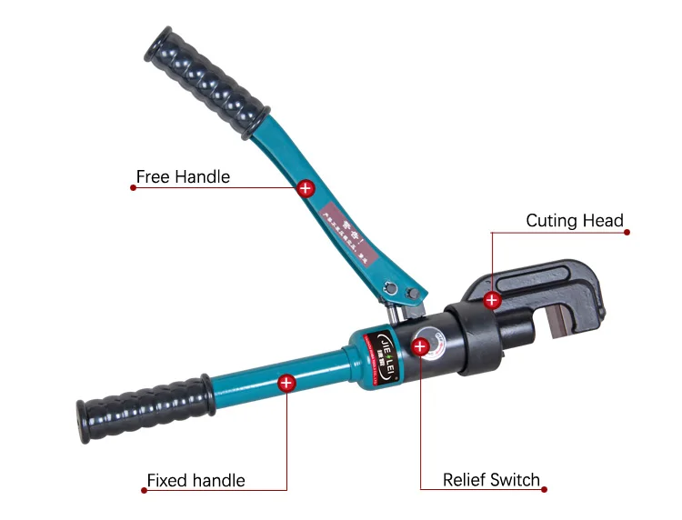 MRC-22 MRC-16 manual hydraulic rebar cutter tool for rebar mild steel