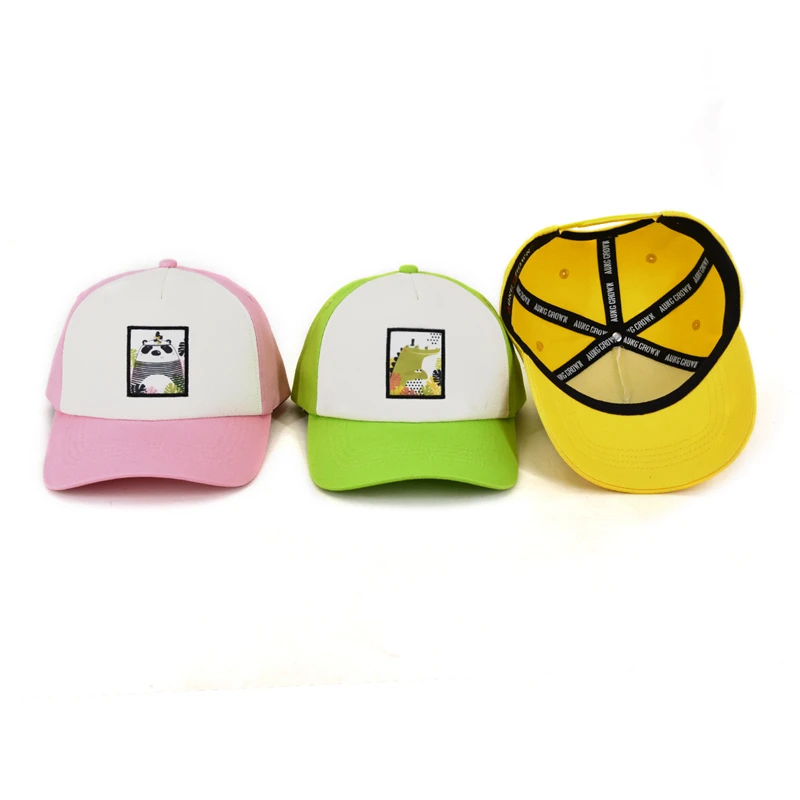 Изготовленные на заказ двухцветные бейсбольные кепки с узором 5 панелей