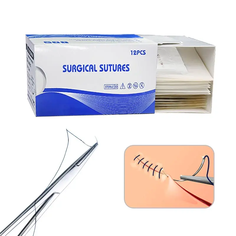 Medical Disposable PGA PDO Sterile Absorbable Operation Surgical Suture