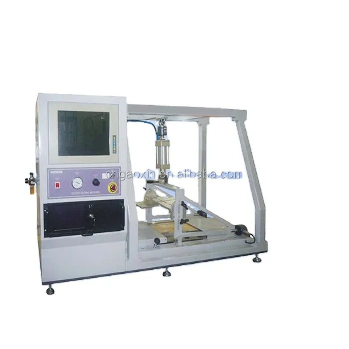 Friction Coefficient  Footwear and Floorings Rectangle Steel Footwear Testing Equipment To Test Shoe Outsole Slip Resistance