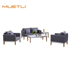 Новое поступление, современная маленькая уличная секционная диван для патио, офисный просторный офисный диван с шезлонг