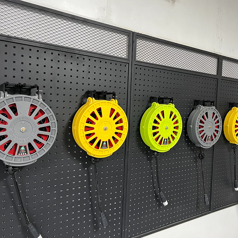 Electrical Cable Hose Reel Drum High Pressure Drum For Car Washing Shop