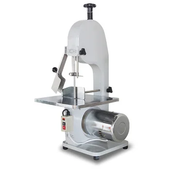 JAHWA Large batch commercial electric band saw frozen fish bone cutting machine saw DQ-210 stainless steel bone sawing machine