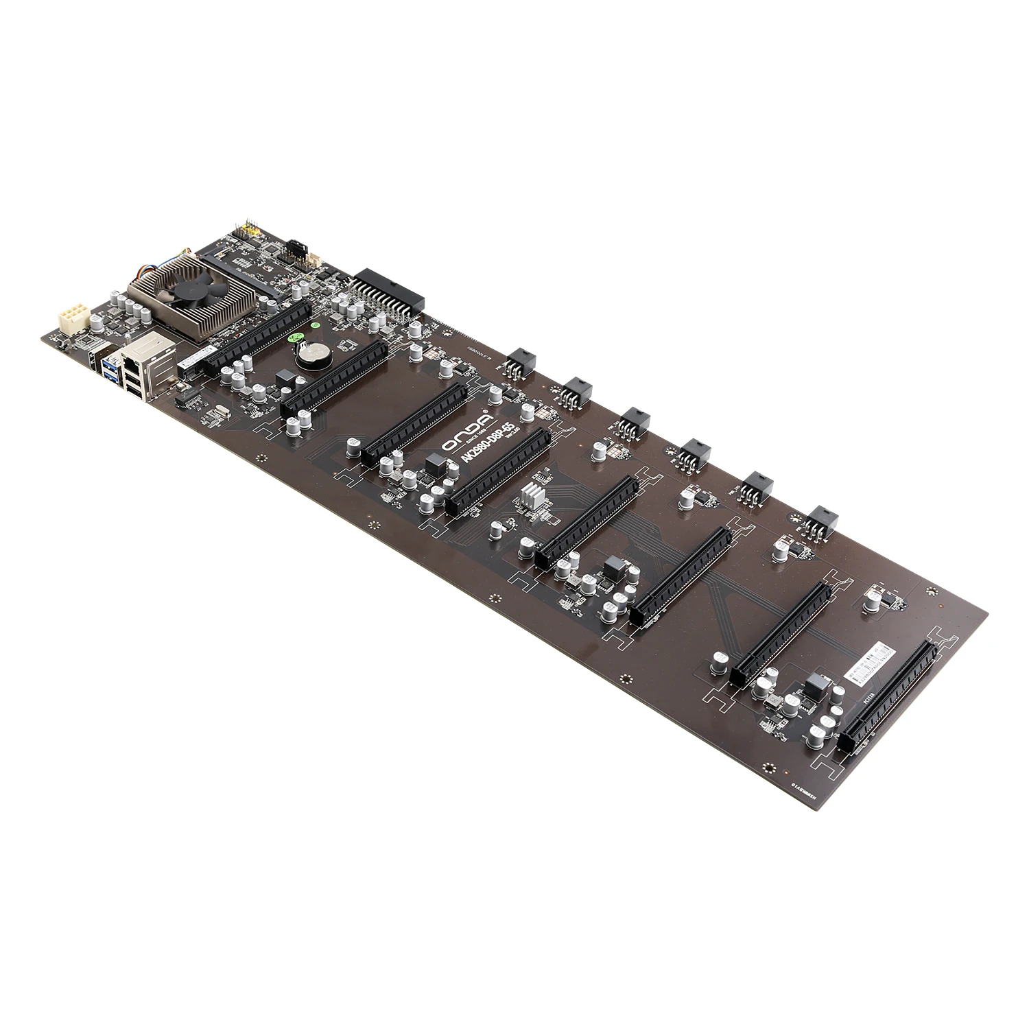  Натуральная для добычи полезных ископаемых 8 Gpu 6 установка видеокарты 3060 чехол AK2980 D8P-65 и добыча материнская плата с
