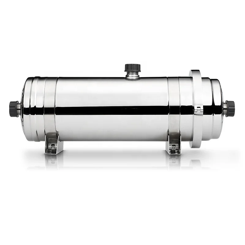 Фильтр для водопроводной воды из ПВДФ, аппарат 2 тонны/час для кухонной раковины, фильтр для воды из нержавеющей стали SUS304, Заводская оптовая цена