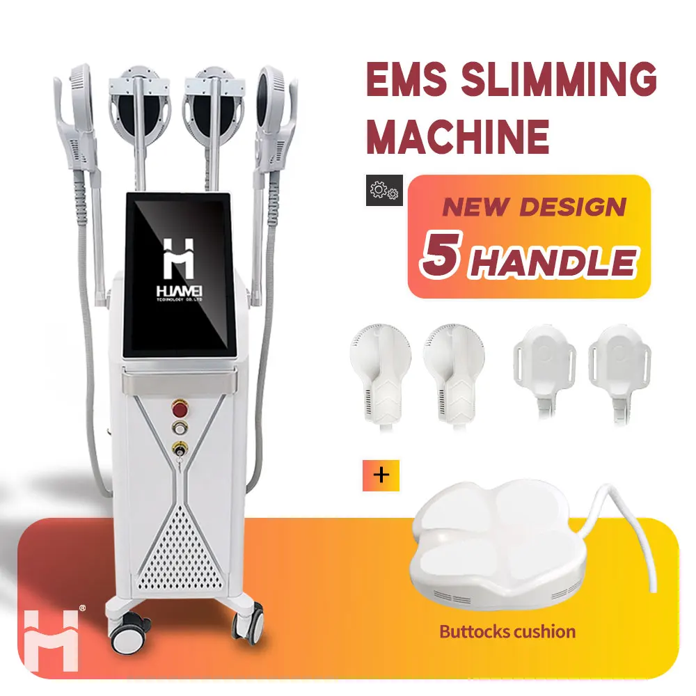 Mobile phone control ems body sculpting machine 2 in1 neo 13 tesla ems muscle stimulator EMS machine body contouring machine