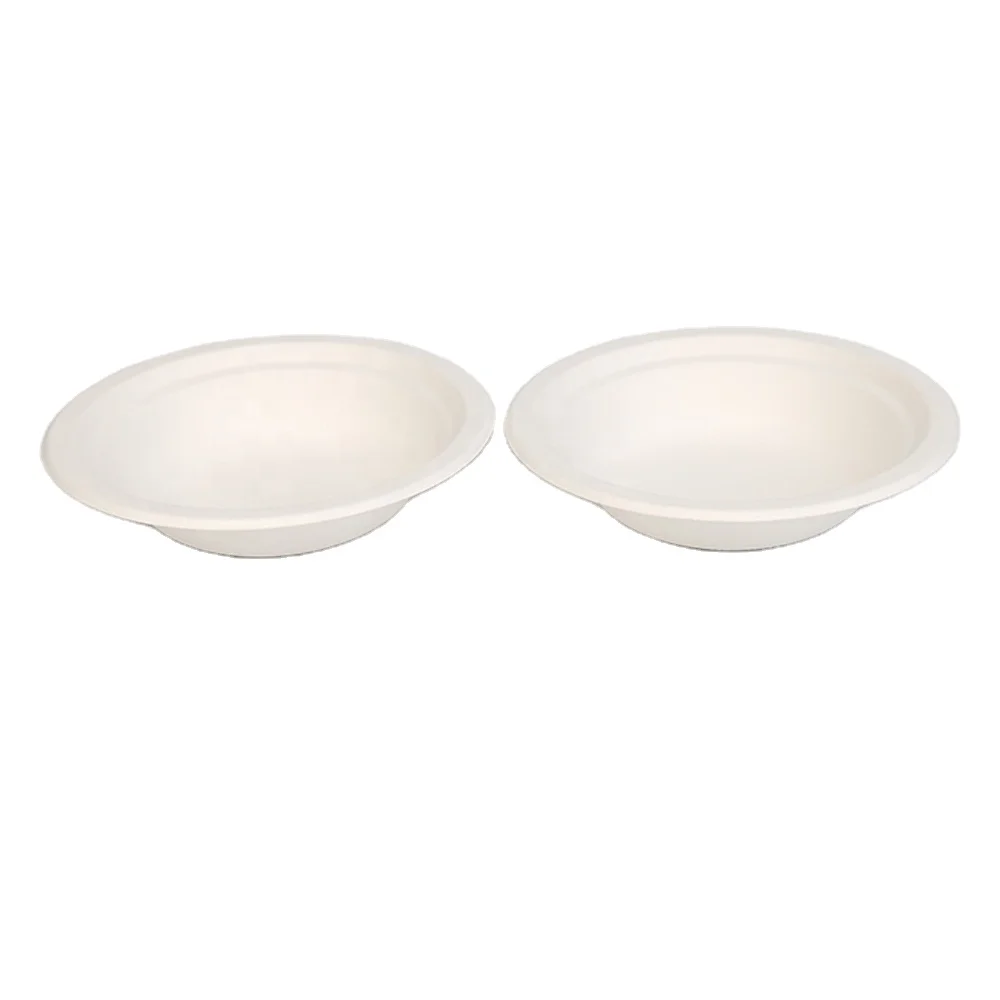 Biodegradable food grade sugarcane disposable bowls L044