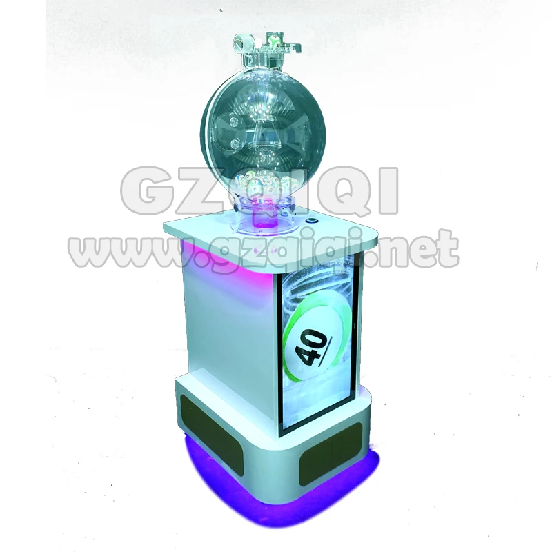 Воздуходувная лотерея машина с 1 цилиндром для упаковки 1 Лотто игр