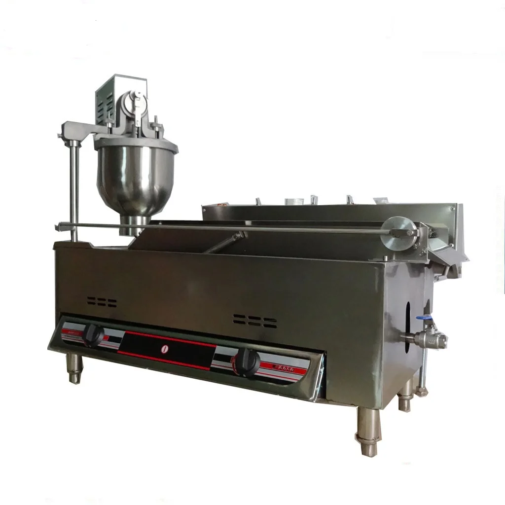 
Automatic Gas and Electric donut maker,donut robot,donut machine with 3 sizes moulds,counter,timer 