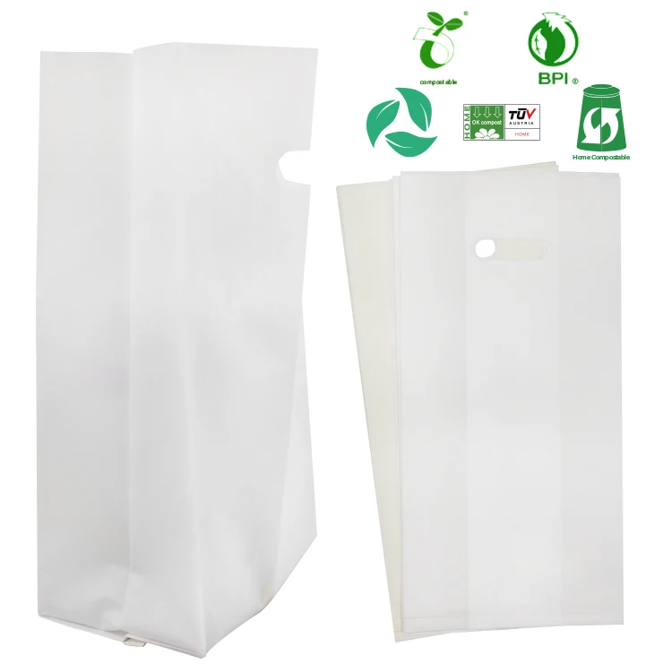 Recycle Oxo Biodegradable Strong Plastic Blue Bags Recycled Shopping Shop Gift Shopping Bag