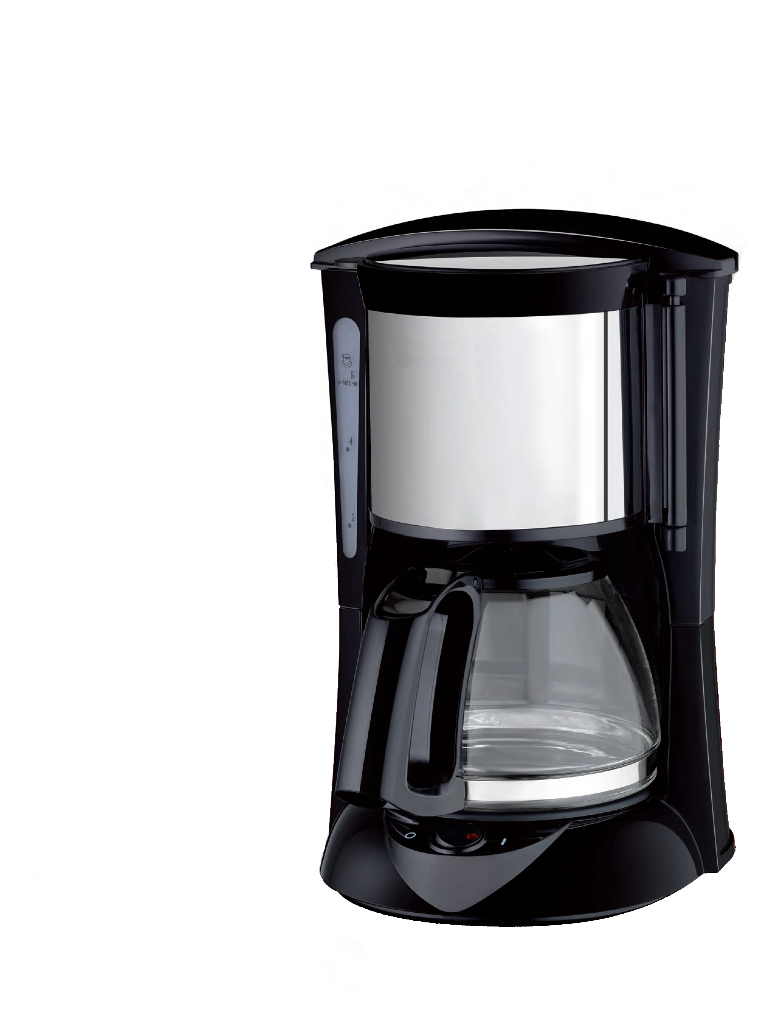 Кофемашина HOMEZEST CM-323B для домашнего использования фильтр 0 65 л 4-6 чашек