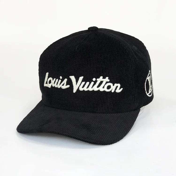 unisex curved brim summer gorras 5 panel corduroy baseball cap hat