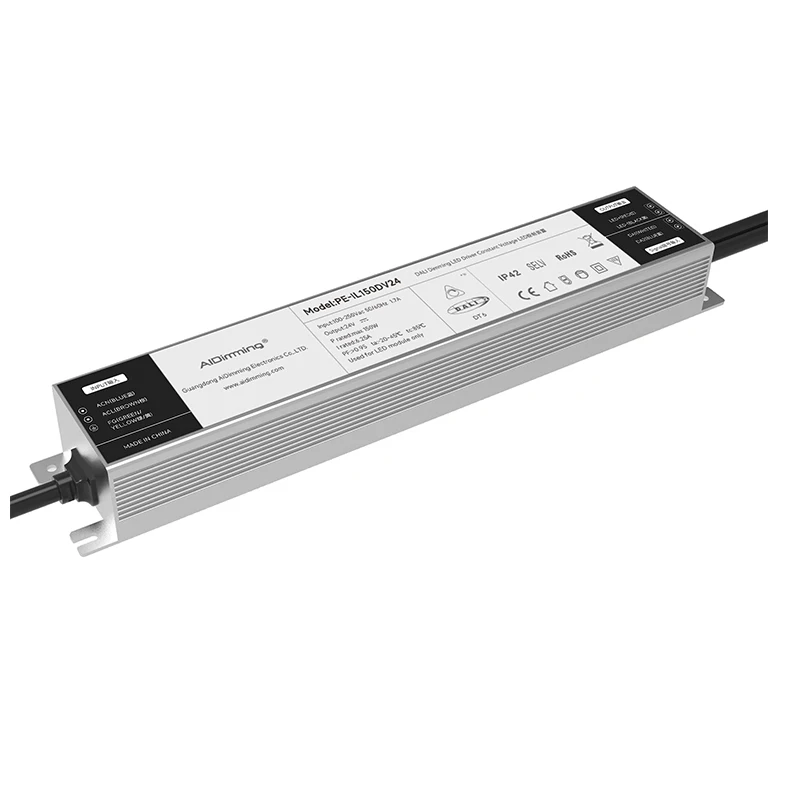 Hot Selling High Quality 24V 150W  DALI Dimming Intelligent LED Driver