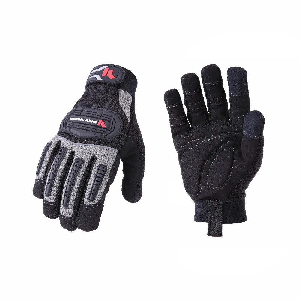 Mechanic Work Gloves Tpr Knuckle Protection Gloves
