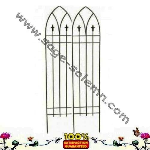 Decorative Garden Metal Trellis, Steel Plant Support, Garden Supply