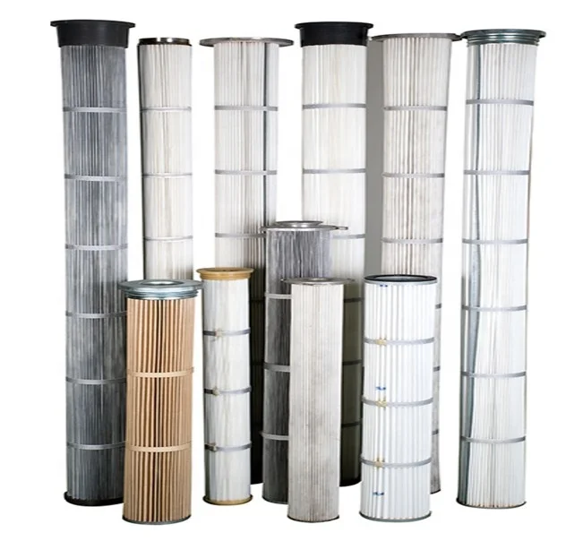 Плиссированный нетканый промышленный элемент воздушного фильтра Spunbond