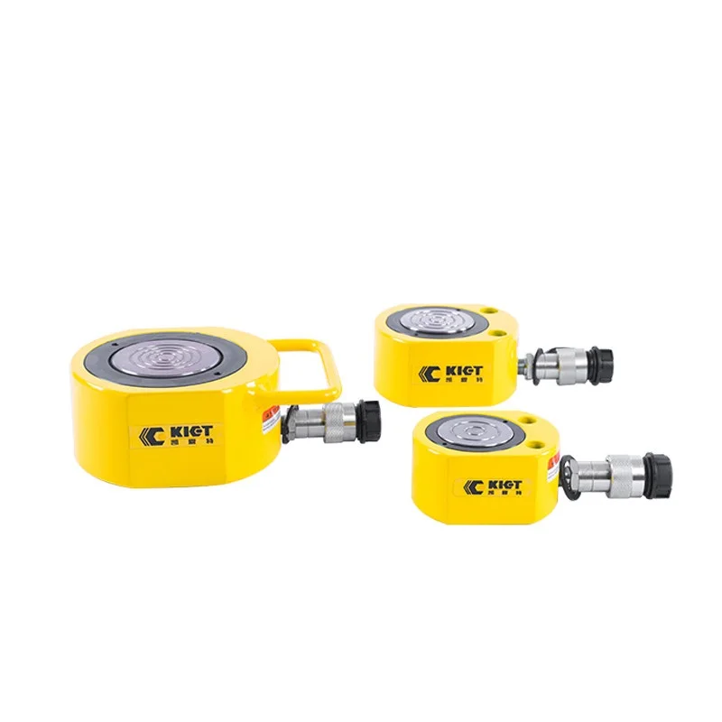 KET-RSM-750 Enerpac Equivalent 75 Ton Single Acting Flat Hydraulic Jack Cylinder