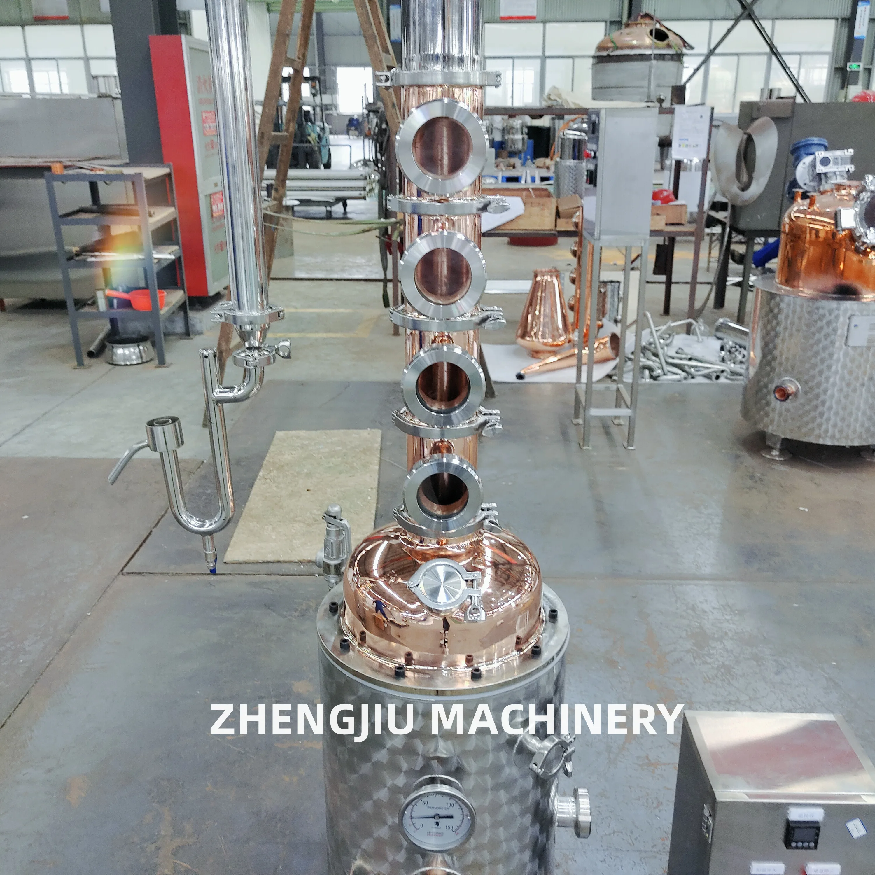 Alcohol Distiller Boiler Wine Distillation Equipment Mini Distilling Machine