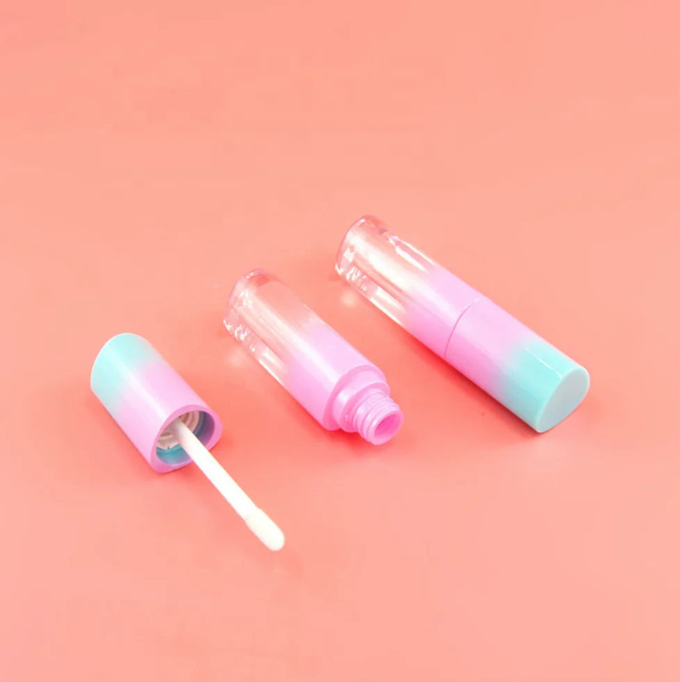 Manufacturers customized wholesale new color triangle long Lip Glaze tube Lip Glaze tube empty tube packaging material