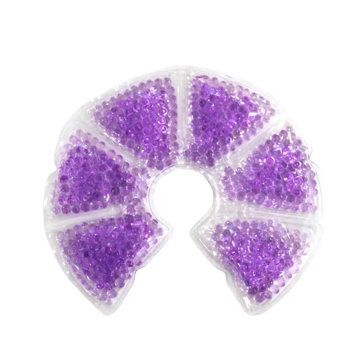 Wholesale Custom Soft Reusable Breast Feeding Gel Beads Hot Cold Pack