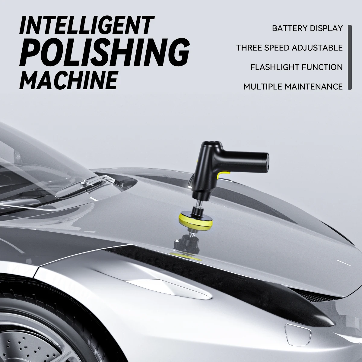 Wholesale Portable Auto Drill 4000mah Rechargeable Polishing Machine Tool Sets Wax polishing Dual Action Cordless Car Polisher