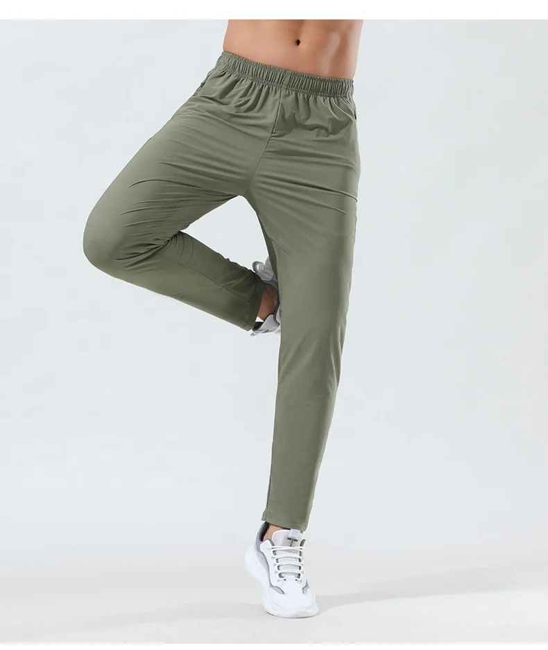 Custom Man Cargo Joggers Hiking Pants Lightweight Quick Dry with Pockets High Waist Athletic Travel