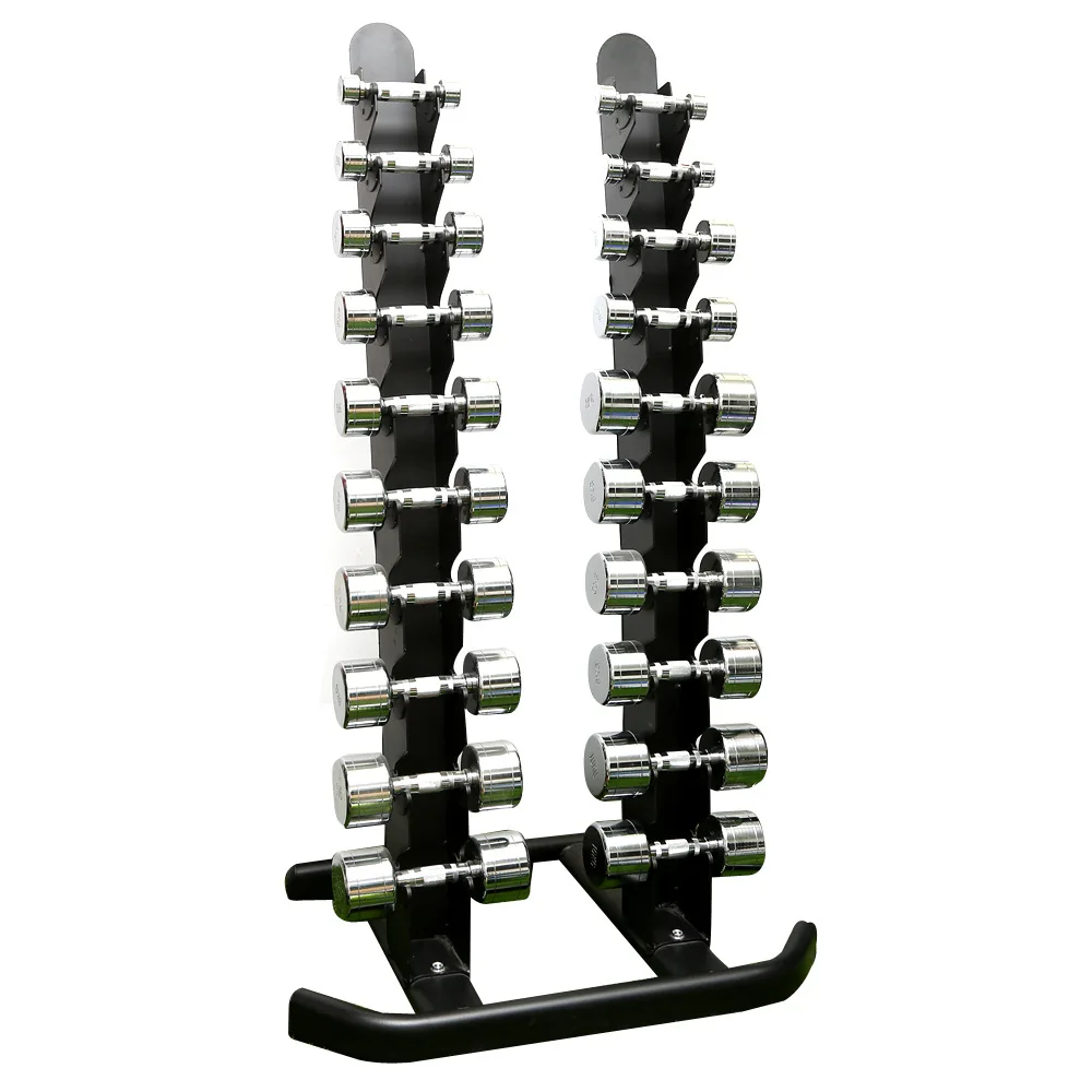 factory wholesale gym vertical dumbbell rack 10  pairs