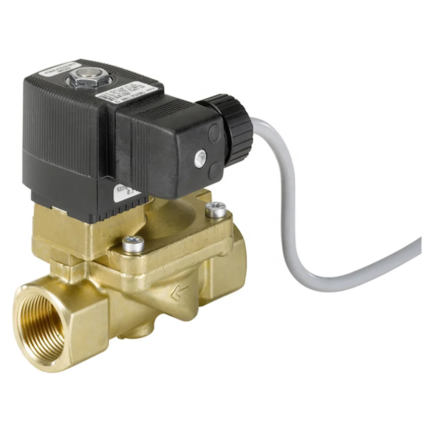 high quality air compressor valve kit 644006301 brass solenoid control valves for  Boge screw air compressor spare parts