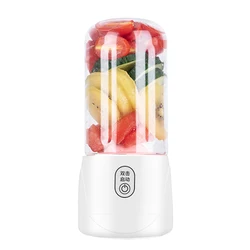 OEM Mixeur 300ml 6 Blade Mini Usb Rechargeable Automatic Smoothie Hand Fruit Juicer Bottle Shaker Portable Blender
