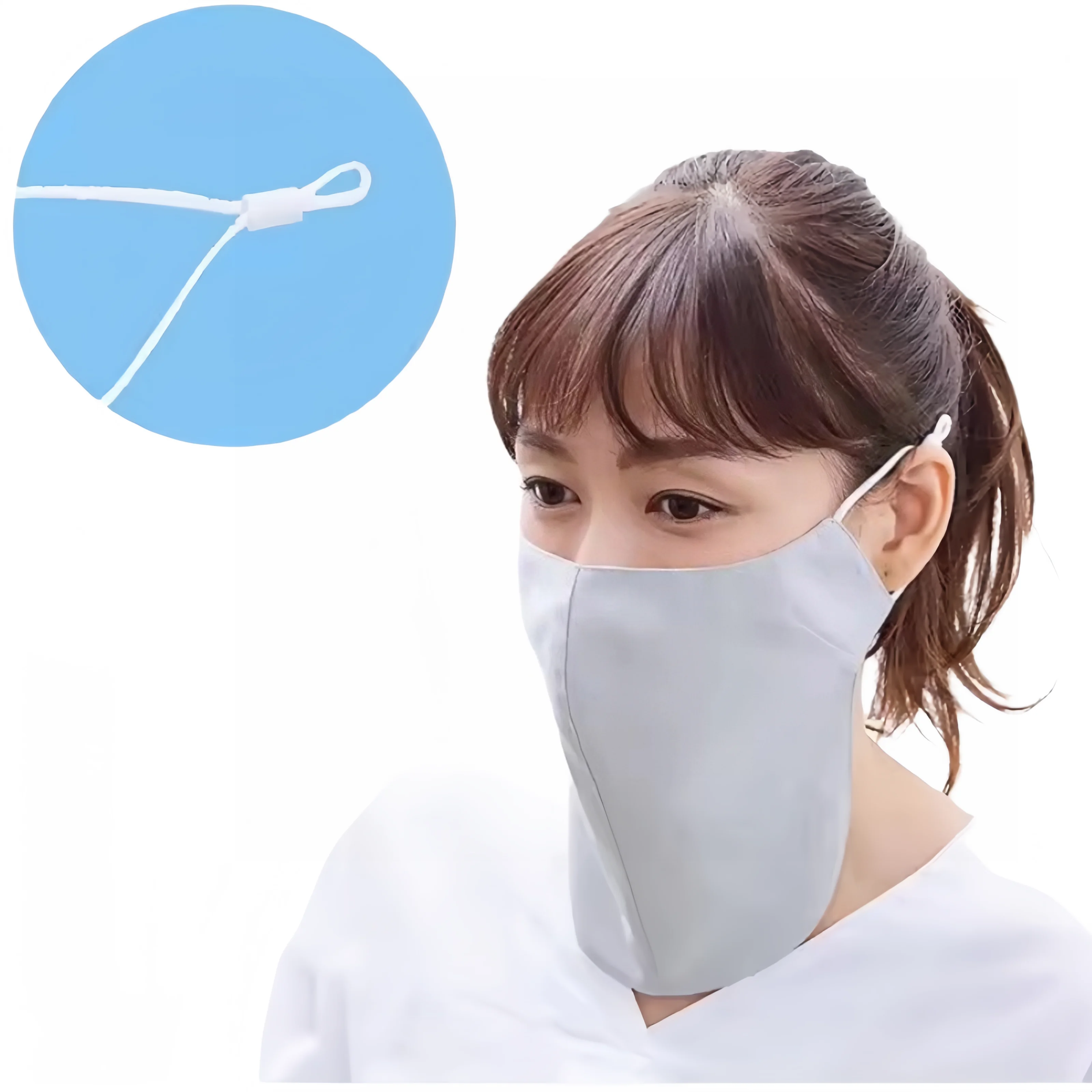 Unisex 3D Cycling Face Mask Summer Bicycle Mask with Full UV Protection Adults All Seasons Outdoor Sports Cycling Riding Running